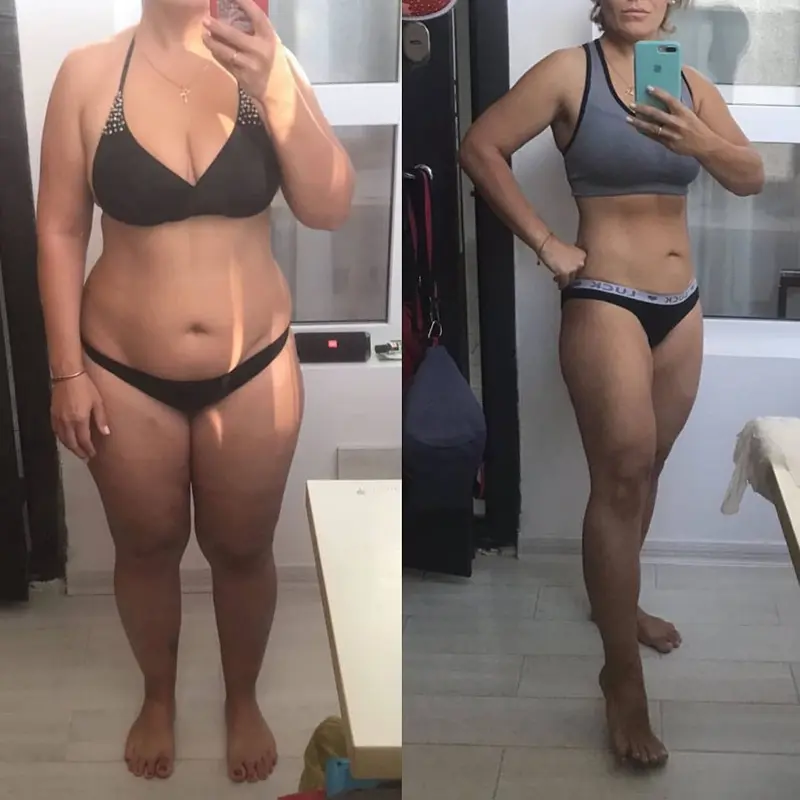 Effetto dimagrimento -14 kg